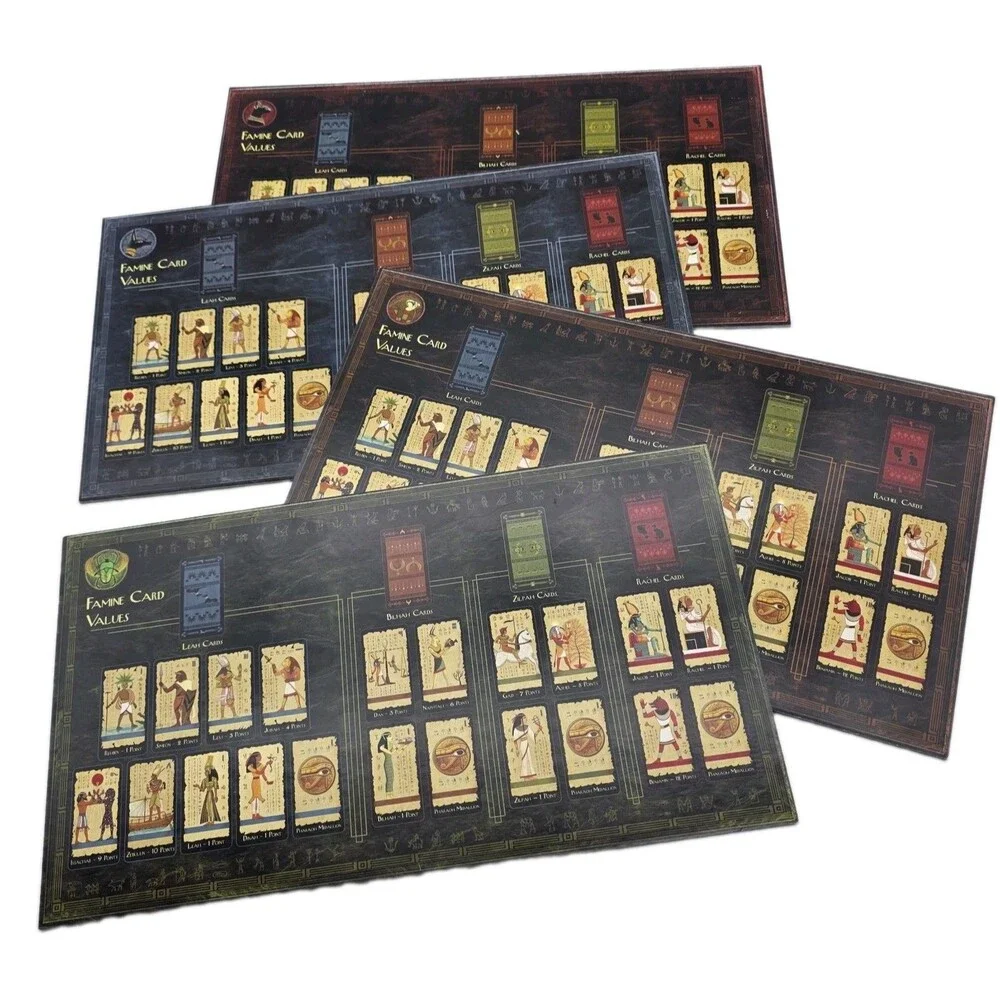 Feast or Famine Board Game Joseph in Egypt Family Biblical Game - Complete